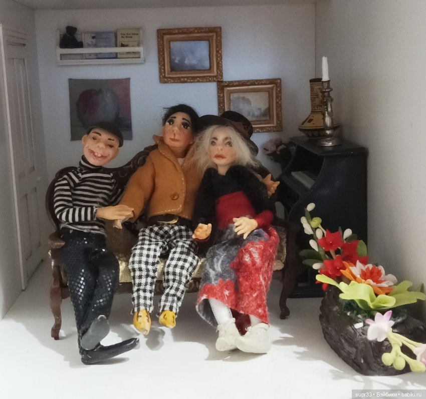 И снова про них, моих кукольных человечков