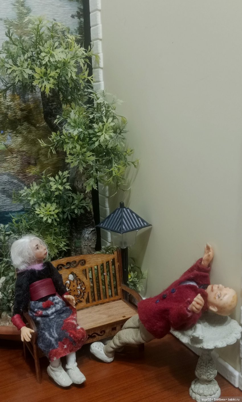 Мечты сбываются.Нонна — Авторские миниатюрные куклы: лепка (фото 3)