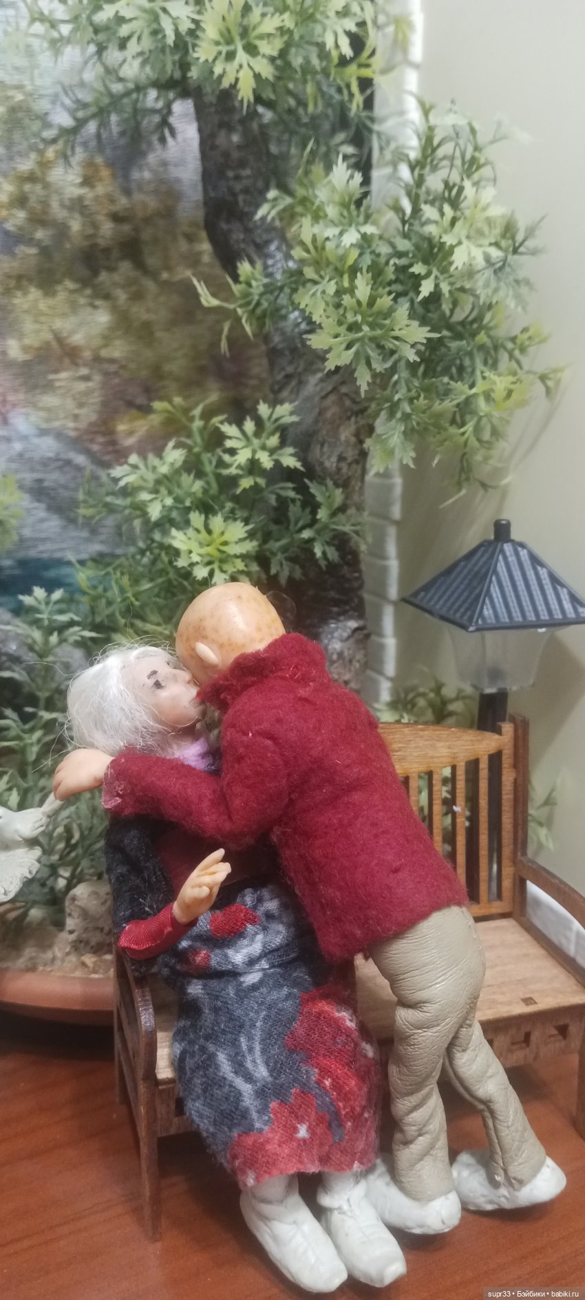 Мечты сбываются.Нонна — Авторские миниатюрные куклы: лепка (фото 4)