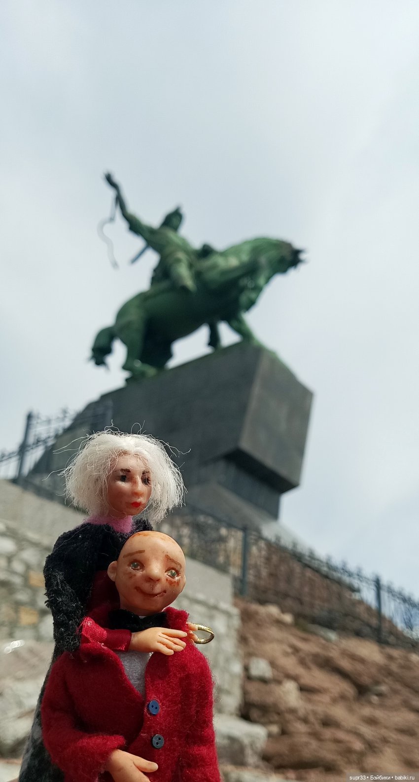 Экскурсия.Продолжение — Авторские миниатюрные куклы: лепка (фото 2)