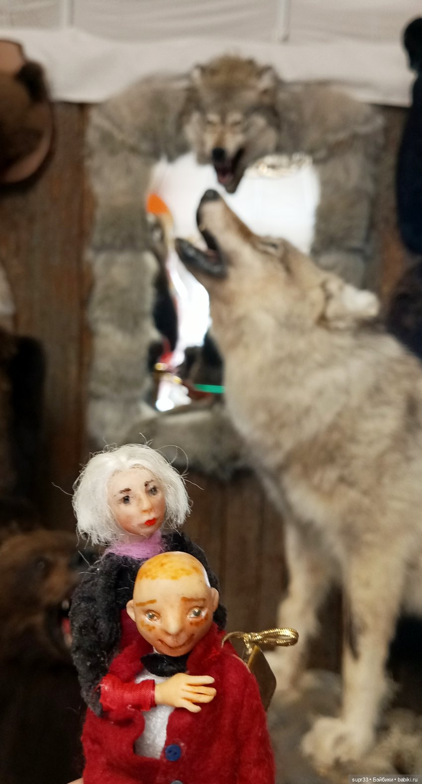 Экскурсия.Продолжение — Авторские миниатюрные куклы: лепка (фото 10)