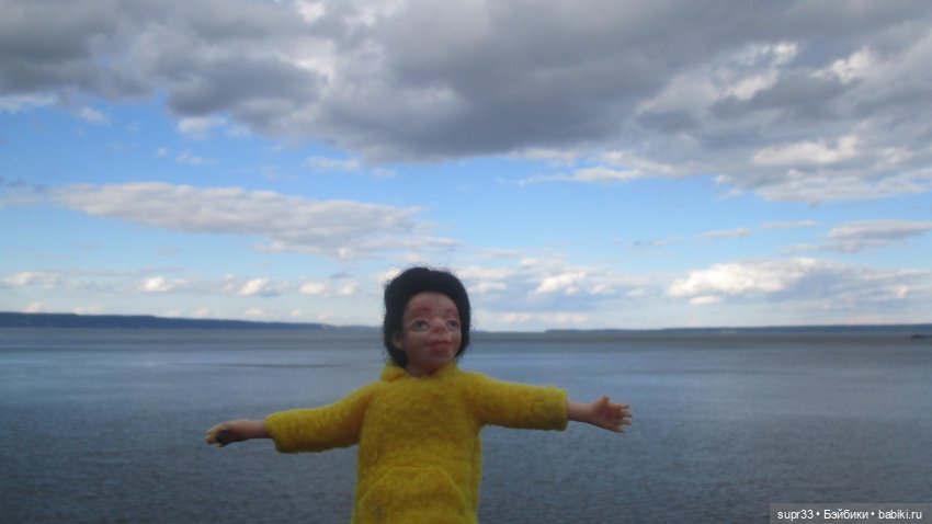 СОСЕДИ.Часть3. Теплоход — Авторские миниатюрные куклы: лепка (фото 6)