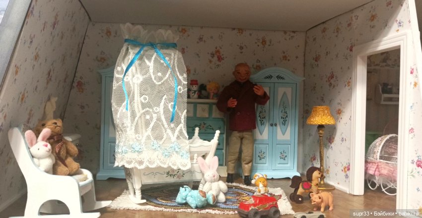 СОСЕДИ.Часть 3.Роды — Авторские миниатюрные куклы: лепка (фото 2)