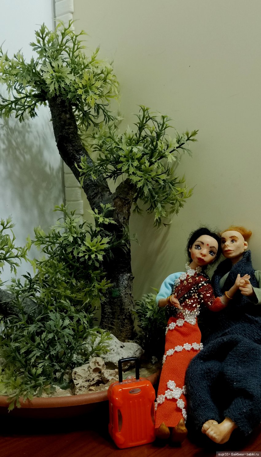 Совсем как люди.Махатма | Бэйбики Совсем как люди.Махатма — Авторские миниатюрные куклы: лепка (фото 3)