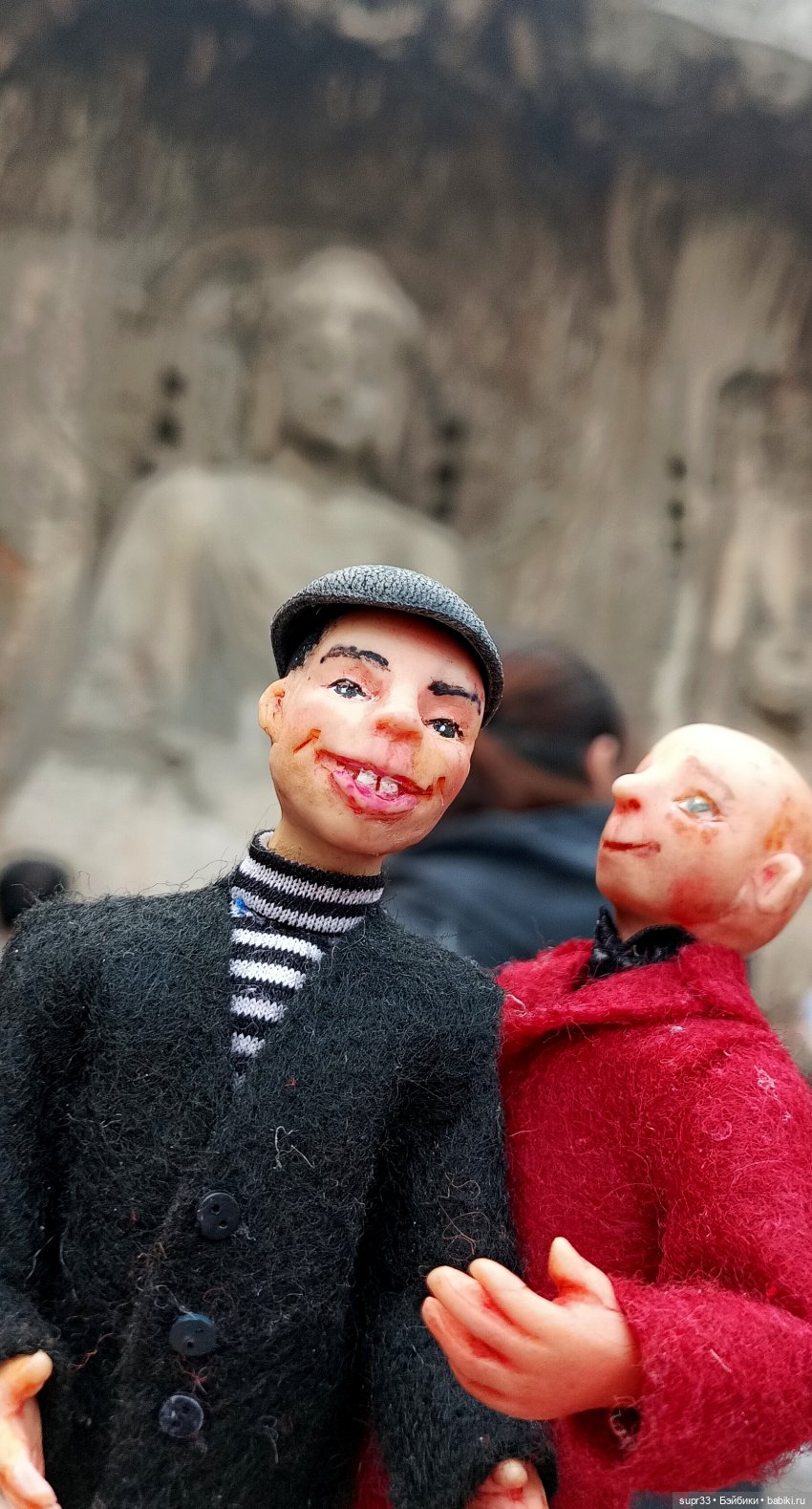 Путешествие в Китай.Лоян — Авторские миниатюрные куклы: лепка (фото 8)