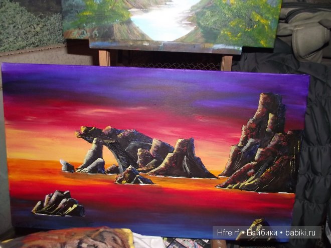 Любят в моей семье разное рукоделие)