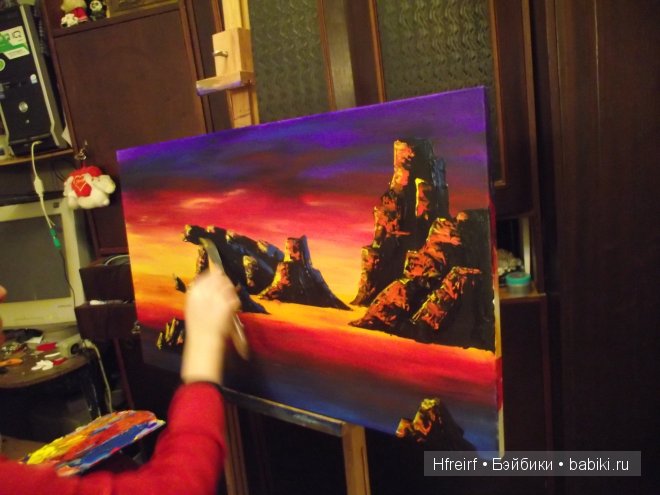 Любят в моей семье разное рукоделие)