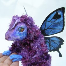 Цветочный дракон из серии Лес на ладошке