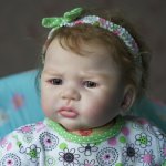 Серафима - куколка реборн из молда Северин от Сэнди Фабер. Работа Марины Мацко