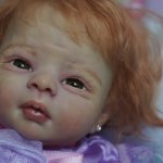 Виолет - забавная хитруля - эльфочка. Куколка-реборн Марины Мацко