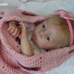 Майя, теперь не лягушонок, а сладкая бусинка. Куколка - реборн Марины Мацко