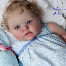 Валентинка - сдобная блондинка. Работа Марины Мацко