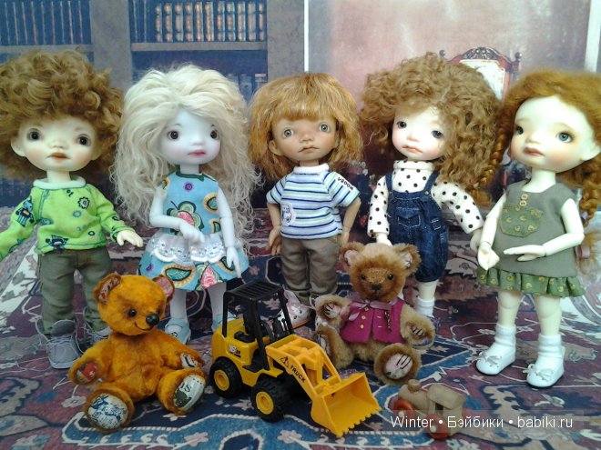 Три плюс два — Куклы Irrealdoll (Ирреалдолл): BJD (БЖД)