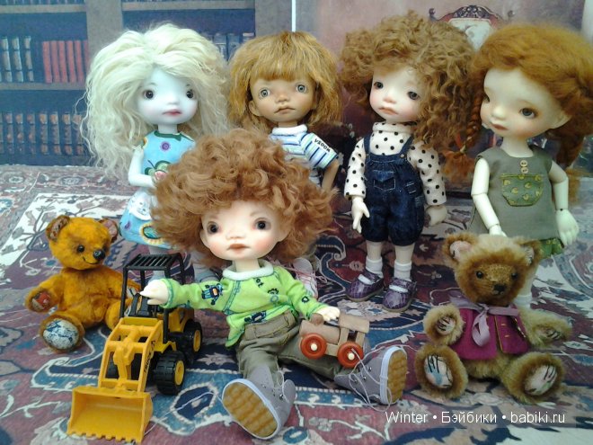 Три плюс два — Куклы Irrealdoll (Ирреалдолл): BJD (БЖД)