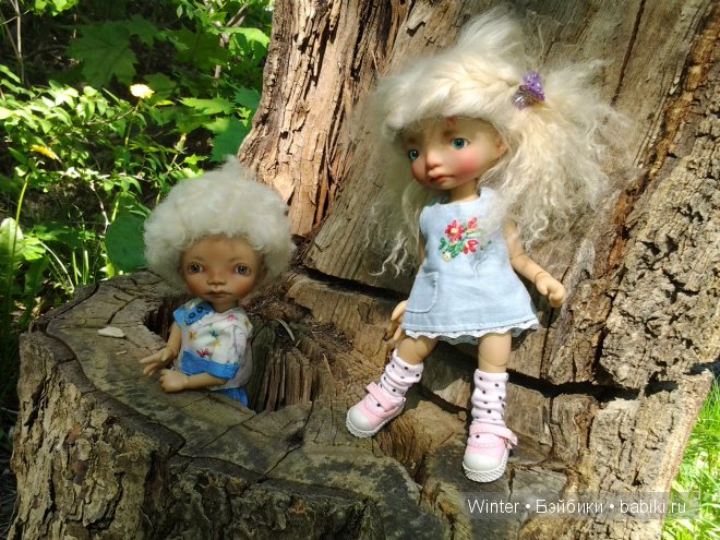 (Irrealdoll Enyo, Ino, Dryo), Даренкой (Irrealdoll Dryo) и Кэти (Irrealdoll Ino)