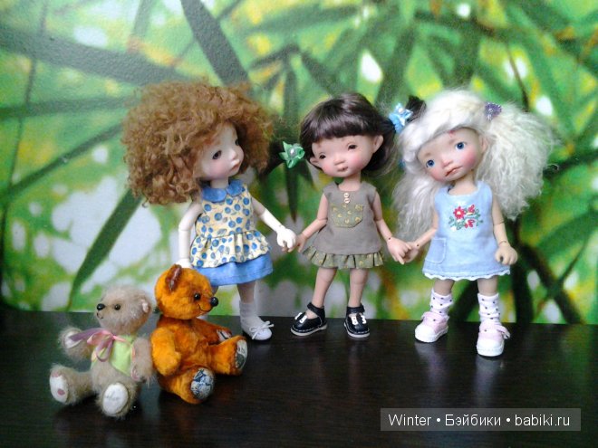 Летняя прогулка. Irrealdoll Enyo, Ino, Dryo