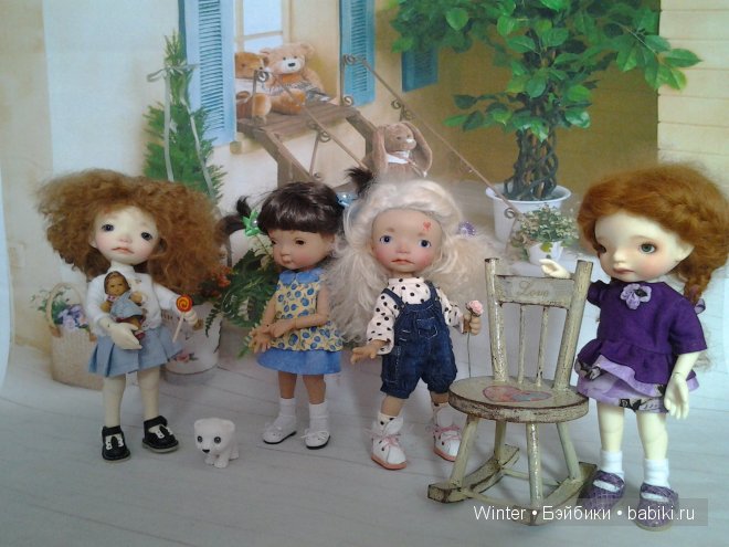 семеро любимых малышей Irrealdoll Ino, Enyo, Dryo