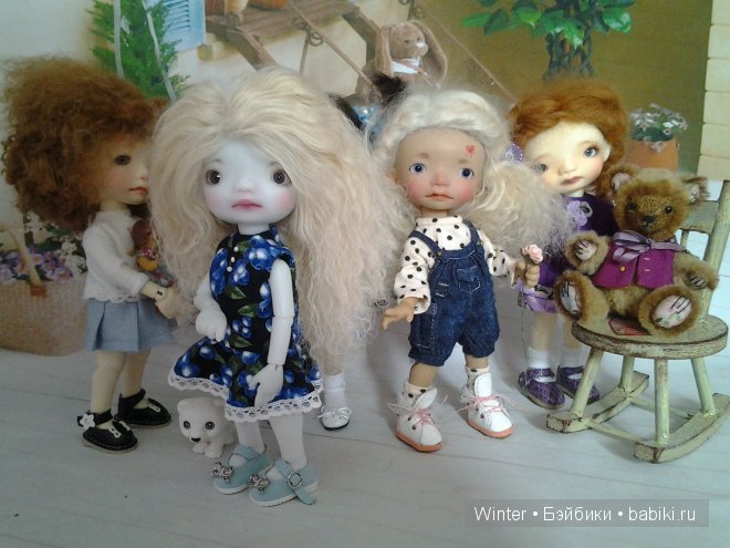 семеро любимых малышей Irrealdoll Ino, Enyo, Dryo