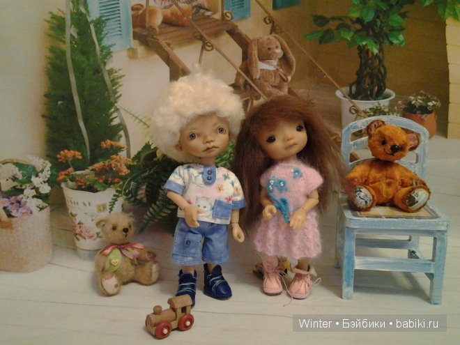 семеро любимых малышей Irrealdoll Ino, Enyo, Dryo