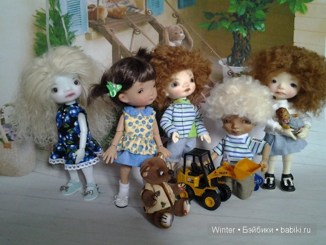 семеро любимых малышей Irrealdoll Ino, Enyo, Dryo