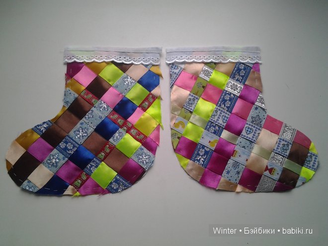 Мастерская Деда Мороза: новогодний сапожок