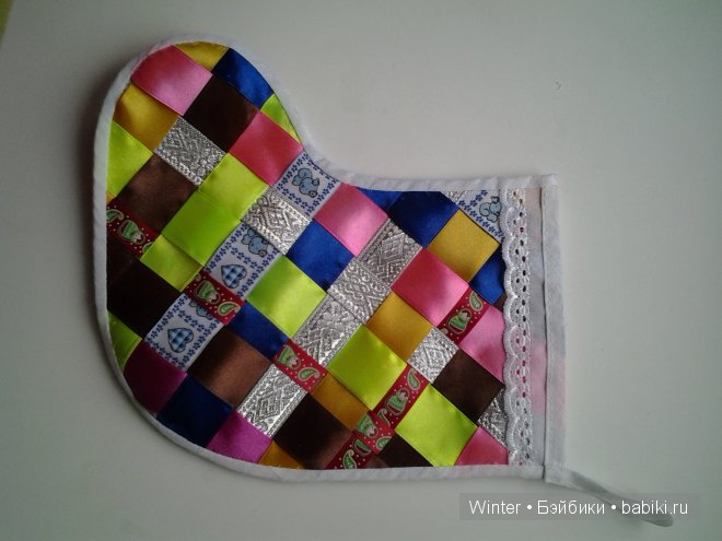 Мастерская Деда Мороза: новогодний сапожок