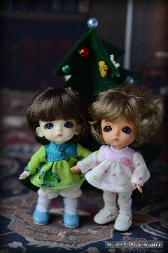 Елки для кукол своими руками