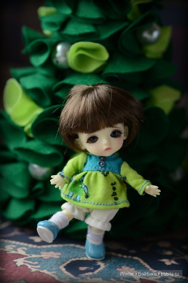 Елки для кукол своими руками