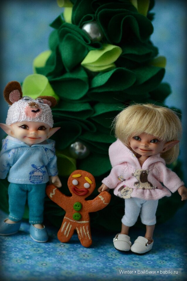 Елки для кукол своими руками