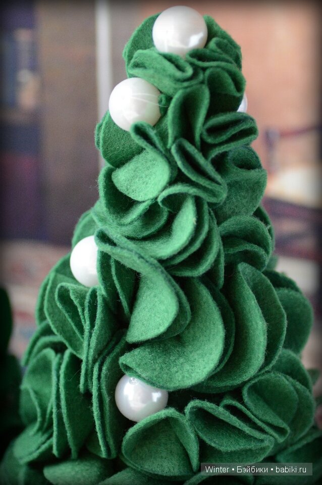 Елки для кукол своими руками (фото 7)