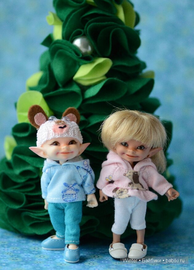Елки для кукол своими руками