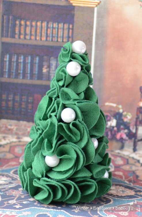 Елки для кукол своими руками (фото 9)