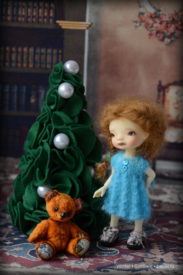 Елки для кукол своими руками