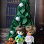 Елки для кукол своими руками