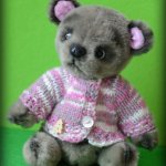 Мишутка Матвейка. Игрушка ручной работы