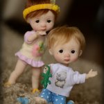 Славик и Милочка (малыши автора Nikki Britt)