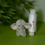 Мини-слоники. Игрушки ручной работы