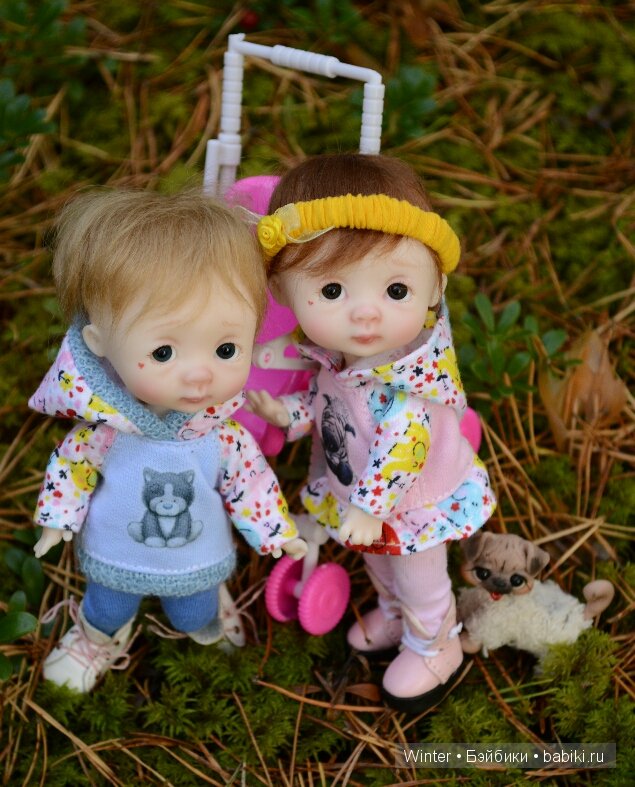 На прогулку мы ходили | Бэйбики На прогулку мы ходили — Куклы Latidoll (Лати): BJD (БЖД)