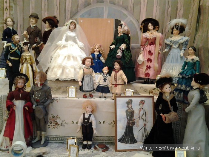 16 Международная выставка кукол и мишек Тедди "Время кукол" в Санкт-Петербурге 2015. Фотообзор