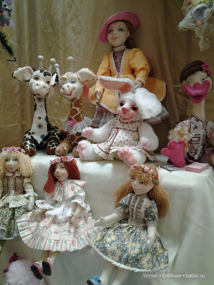 16 Международная выставка кукол и мишек Тедди "Время кукол" в Санкт-Петербурге 2015. Фотообзор