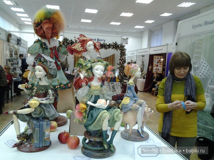 16 Международная выставка кукол и мишек Тедди "Время кукол" в Санкт-Петербурге 2015. Фотообзор (фото 9)