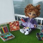 Мастер-класс "Создание принадлежностей для художника. Масштаб 1:12"