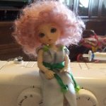 Платье для куклы из атласной ленты. Простое изготовление. Мастер-класс.