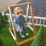 Качели для малышей БЖД