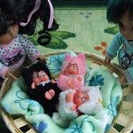 Как мы котят лечили. Luts Tiny Delf Gretel.