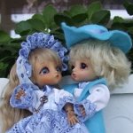 Дофин и Инфанта. Я учусь шить для Tiny Delf Luts