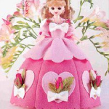 Выкройки из японских журналов. Часть 11  - куколка Licca. Серия "Фетровый гардероб"