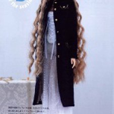 Выкройки из японских журналов. Часть 17 - для куклы Momoko. Часть 1 из 4