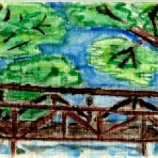 Акварельные картины в миниатюре. Автор - моя дочь под псевдонимом Мефа-Тян. Часть 2