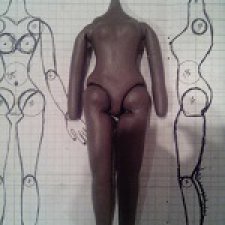 Мои попытки создать свою шарнирную куклу. Часть 3